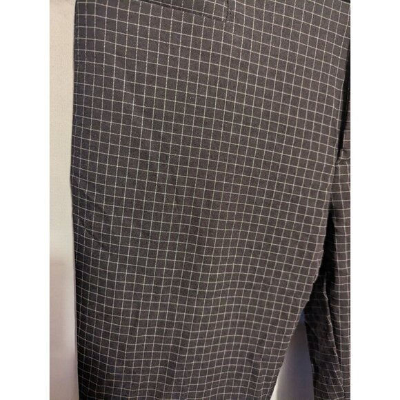 Banana Republic Women’s Sloan Crop Checkered Windowpane Pants Size 4 - Picture 2 of 16